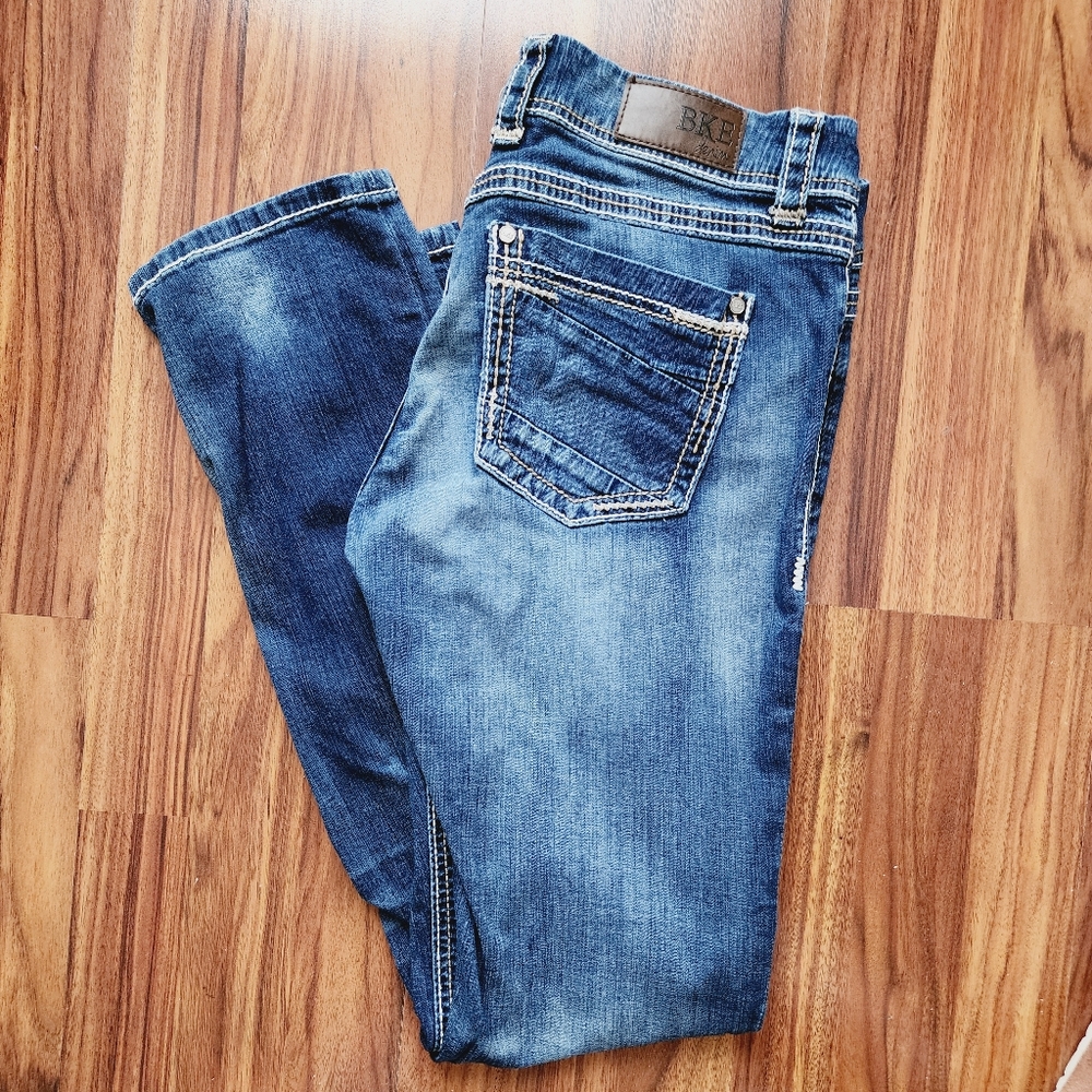 BKE Buckle Skinny Straight 30 x 31.5 - Picture 4 of 12